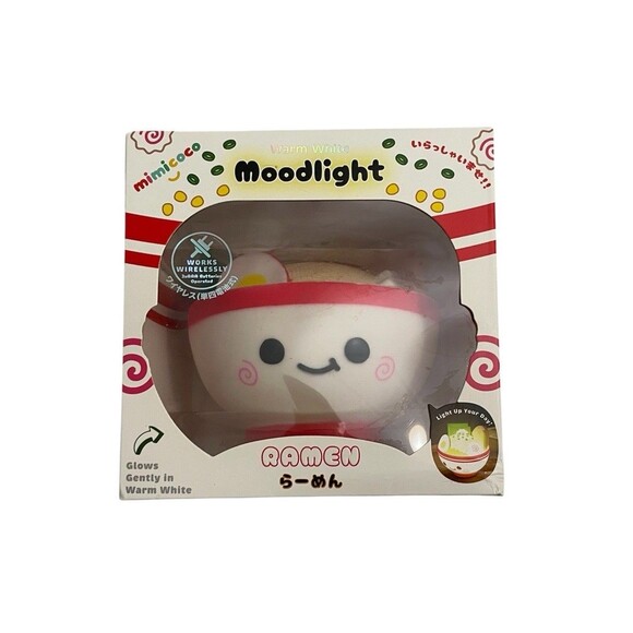 NEW IN BOX Mimicoco Moodlight - Ramen - KAWAII KYUUTO - Warm White Night Light - Picture 5 of 5